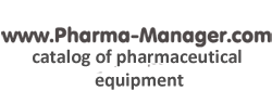 www.Pharma-Manager.com Catalogue of pharmaceutical equipment